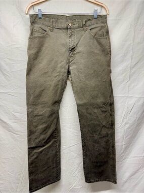 Men's Dickies Straight Carpenter Pants in Gray